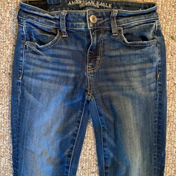 American Eagle Jeans Jegging Sz 0 short - Picture 2 of 8